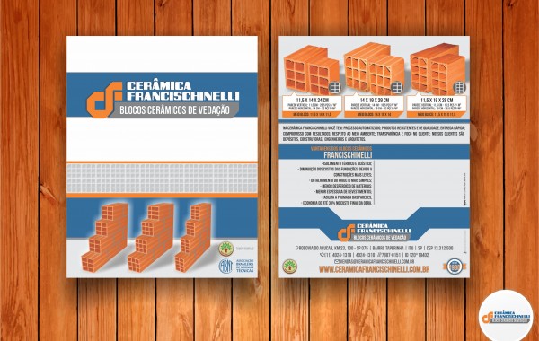 Flyer Cerâmica Francischinelli