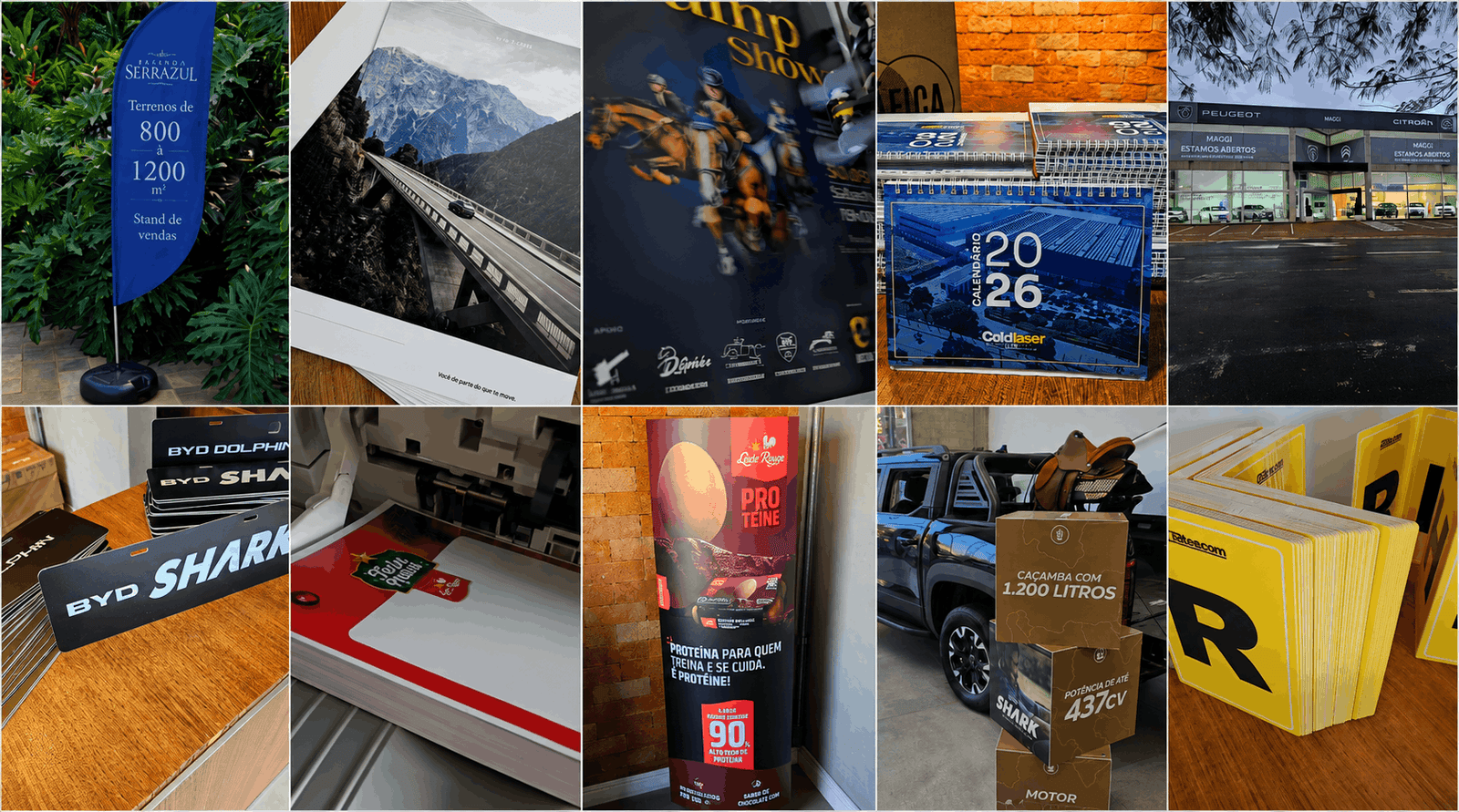 Produtos gráficos impressos pela ItuGráfica em Itu SP
